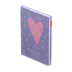 Блокнот Альт®
А6 (110 х 145 мм)
"MY LOVE.ЕДИНОРОГИ" 80л.
Арт. 3-80-005/27