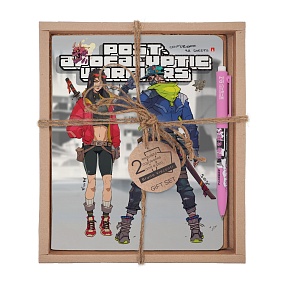 НАБОР ПОДАРОЧНЫЙ "MANGA.WARRIORS. Fun and Joy" (ДВЕ ТЕТРАДИ И РУЧКА)
Арт. 7-48-1295-2/5