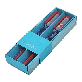 НАБОР ИЗ 2-Х РУЧЕК "FunWrite. Military blue" ШАРИКОВАЯ, 0.5 ММ, СИНЯЯ (голубой футляр)
Арт. 20-0212/1717