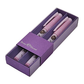 НАБОР ИЗ 2-Х РУЧЕК "FreshWrite. Кофемания. Горячий шоко" ШАРИКОВАЯ 0.7 ММ, СИНЯЯ (сиреневый футляр)
Арт. 20-0214/8585