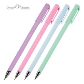 Ручкa BrunoVisconti
шариковая, 0.5 мм, синяя
SlimWrite. ZEFIR
Арт. 20-0204