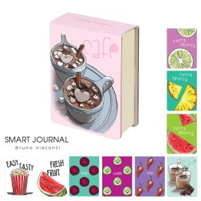 Блокнот BrunoVisconti®
А7 (85 х 25 мм.)
"SMART JOURNAL" мультиколор 250 л.
Арт. 3-558/03