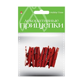 ДЕКОРАТИВНЫЕ ПРИЩЕПКИ. НАБОР №10 "ЯРКИЕ ЦВЕТА. ОДНОТОННЫЕ" 50 ММ., 10 ВИДОВ
Арт. 2-364/03