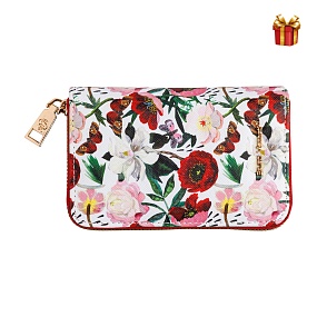 Кошелек BrunoVisconti®
 (14 х 2 х 9 см)
"FLORA.ПИОНЫ"
Арт. 14-095/02