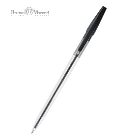 Ручка шариковая масляная BrunoVisconti®
"SOLO" 0.5 мм, черная
Арт. 20-0469/02