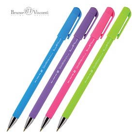Ручкa BrunoVisconti
шариковая, 0.5 мм, синяя
SlimWrite. SPECIAL
Арт. 20-0007