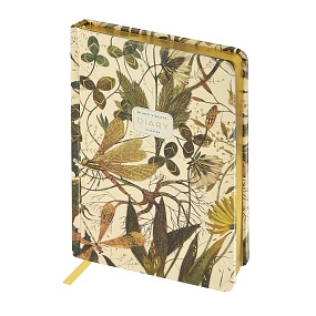 Ежедневник BrunoVisconti® недатированный
А5 (145 х 205 мм)
"FLORA.SUMMER GREENS" 240 стр.
Арт. 3-744/03