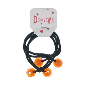 РЕЗИНКА ДЛЯ ВОЛОС "СИЯЮЩИЕ ГРАНИ"  2 ШТ, 5 ЦВЕТОВ
Арт. 2-712/93