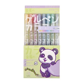 Набор BrunoVisconti®
из 8-ми гелевых ручек
0.8 мм, ассорти
UniWrite "METALLIC.KAWAII ANIMALS"
Арт. 20-0366