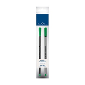 Набор BrunoVisconti®
из 2-х капиллярных  ручек
0.4 мм, зеленый, Basic
Арт. 36-0010-2