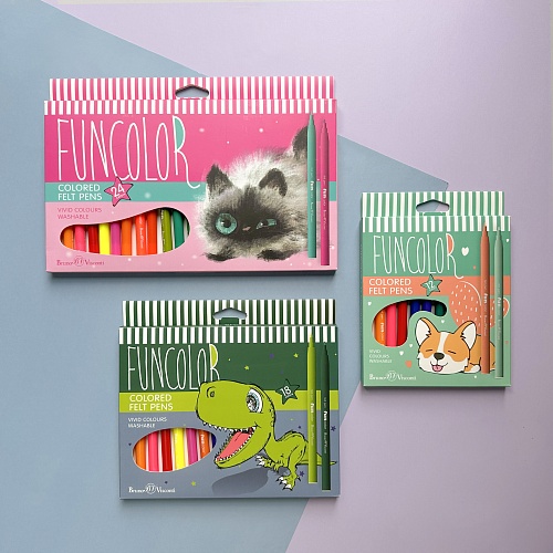Фломастеры BrunoVisconti®
12 цветов FUNCOLOR
картонная коробка
Арт. 32-0067: фото #8