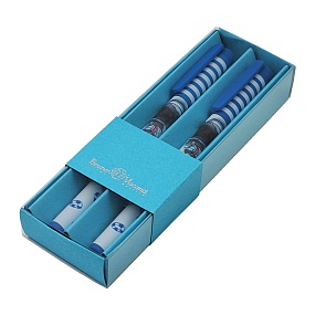 НАБОР ИЗ 2-Х РУЧЕК "FunWrite. Енот-морячок" ШАРИКОВАЯ, 0.5 ММ, СИНЯЯ (голубой футляр)
Арт. 20-0212/7272