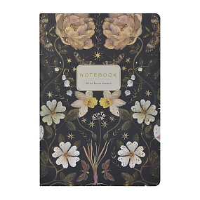 Тетрадь общая BrunoVisconti®
A5 (147 х 210 мм)
"NIGHT GARDEN" 40 л., линейка
Арт. 7-40-505/57