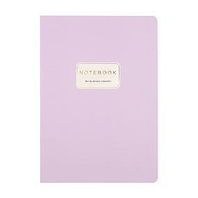Тетрадь общая BrunoVisconti®
А5 (147 х 210 мм)
"MONOCOLOR" зефирный сиреневый 40 л., клетка
Арт. 7-40-1366/07