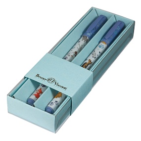 НАБОР ИЗ 2-Х РУЧЕК "HappyWrite. Собаки"ШАРИКОВАЯ 0.5 ММ, СИНЯЯ (голубой футляр)
Арт. 20-0215/6565