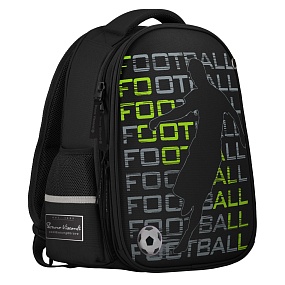РЮКЗАК-КАПСУЛА ЧЕРНЫЙ С ЭРГОНОМИЧНОЙ СПИНКОЙ "FOOTBALL"
Арт. 12-009-089/01