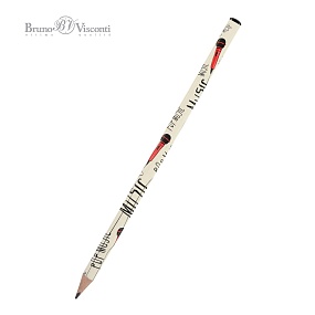 Карандаш BrunoVisconti®
чернографитовый, НВ
HappyGraphix "МУЗЫКА. МИКРОФОН"
Арт. 21-0030/47