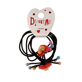 РЕЗИНКА ДЛЯ ВОЛОС "ЛЮБОВЬ И ПРАЗДНИК" 2 ШТ, 5 ЦВЕТОВ
Арт. 2-713/17