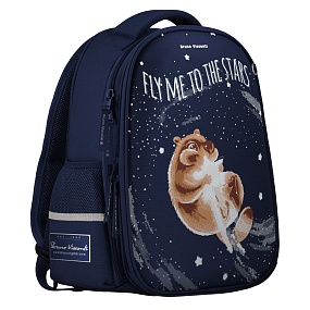 РЮКЗАК-КАПСУЛА СИНИЙ  С ЭРГОНОМИЧНОЙ СПИНКОЙ "SPACE BEAVER" 
Арт. 12-009-079/02