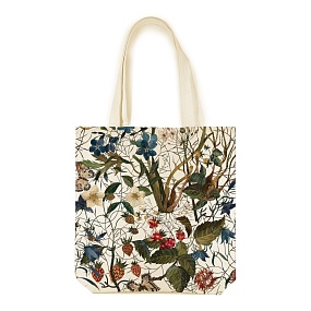 Сумка-шоппер BrunoVisconti®
 (340 х 360 мм)
"FLORA.ЛЕСНЫЕ ЯГОДЫ "
Арт. 16-004-03/06