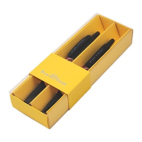 НАБОР ИЗ 2-Х РУЧЕК "HappyClick. Keep away. Stop" ШАРИКОВАЯ 0.5 ММ, СИНЯЯ (желтый футляр)
Арт. 20-0241/4040