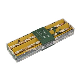 Набор чернографитовых карандашей BV
НВ, грифель 2 мм
2 шт. Flora "FLORA.SUMMER GREENS"
Арт. 21-0030/92-2