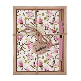 НАБОР ПОДАРОЧНЫЙ "Цветы.Фантазия" (ДВЕ ТЕТРАДИ BV И РУЧКА)
Арт. 7-40-001/165-3