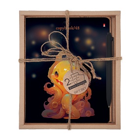 НАБОР ПОДАРОЧНЫЙ "OCTOPUS PARTY. Prankster" (ДВЕ ТЕТРАДИ И РУЧКА)
Арт. 7-48-1297-2/4