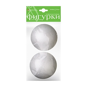 ПЕНОПЛАСТОВЫЕ ФИГУРКИ. ШАРЫ, 65 ММ, 2 ШТ. 
Арт. 2-202/05