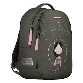 Рюкзак BrunoVisconti®
классический суперлегкий
темно-серый с эргономичной спинкой
«YOUNG PRINCESS»
Арт. 12-008-036/06