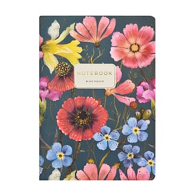 Тетрадь общая BrunoVisconti®
А5 (147 х 210 мм)
"FLORA.FLOWER MIRACLE" 40 л., клетка
Арт. 7-40-001/218