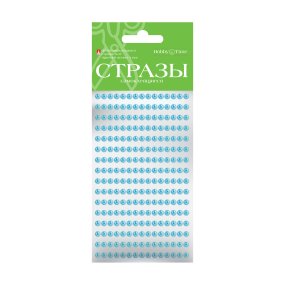 НАБОР САМОКЛЕЯЩИХСЯ СТРАЗ №57, "ЦВЕТНОЙ ЖЕМЧУГ", 4 ММ, 5 ЦВ.
Арт. 2-118/04