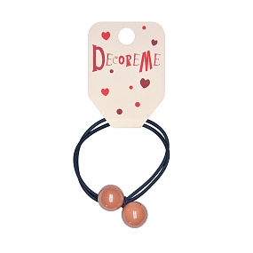 РЕЗИНКА ДЛЯ ВОЛОС 1 ШТ, 5 ЦВЕТОВ 
Арт. 2-712/182