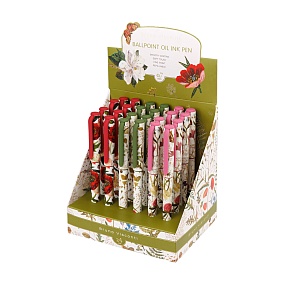 РУЧКА "FLORA. BLOOM FLOWERS" ШАРИКОВАЯ 0,7 ММ., МАСЛО, СИНЯЯ
Арт. 20-0293/17