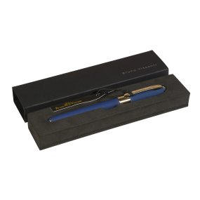 Ручка шариковая BrunoVisconti®
0.5 мм, синий, в черном  футляре
Monaco (темно-синий корпус)
Арт. 20-0125-07/09