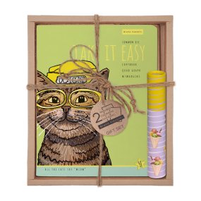 Набор подарочный "EASY LIFE.КОТЫ. Ocicat" (две тетради и ручка в тубе)
Арт. 7-48-1293-3/1