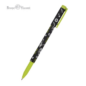 Ручка BrunoVisconti®
шариковая, 0.5 мм, синяя
FunWrite «МАШИНЫ. ЦВЕТ САЛАТОВЫЙ»
Арт. 20-0212/60
