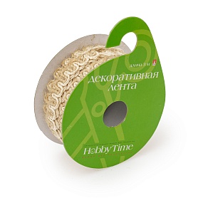 ЛЕНТА ДЕКОРАТИВНАЯ ИЗ ДЖУТА. ДЛИНА 3 М., ШИРИНА 11 ММ., 1 ВИД
Арт. 2-603/10