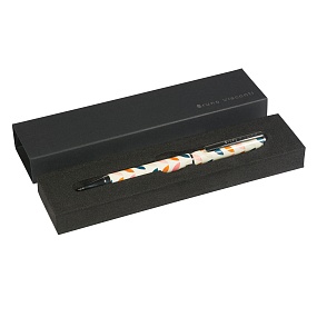 Ручка шариковая автоматическая BrunoVisconti®
"DOLCE VITA" цвет корпуса multicolor
0.7 мм, синий, в картонном черном  футляре
Арт. 20-0252-01/09