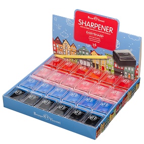 Точилка BrunoVisconti®
 (30 х 24 х 42 мм)
"EASYSHARP.CLASSIC" мультиколор
Арт. 35-0047  
цвет в ассортименте