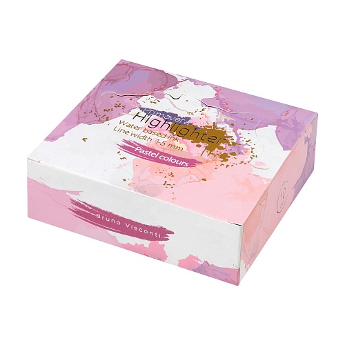 Текстовыделитель BrunoVisconti®
"PRIMAVERA" персиковый
Арт. 22-0179/01: фото #1