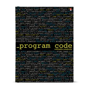 Тетрадь со сменным блоком Альт®
А5 (170 х 225 мм)
"PROGRAM CODE" 80л., клетка
Арт. 7-80-081/08