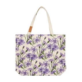 СУМКА-ШОППЕР С КАРМАНОМ, "FLORA.ВАСИЛЬКИ" 48Х40Х12 СМ
Арт. 16-006-01/07