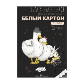 Набор белого картона BrunoVisconti®
А4 (205 х 295 мм), 20 листов, 190 г/кв.м

Арт. 11-420-308