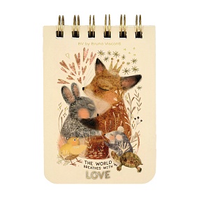 БЛОКНОТ НА ГРЕБНЕ «CUTE JOURNAL» A7, BV, 100 Л. "ПРОСТО ЛЮБОВЬ.ЛЮБОВЬ, КАК ОНА ЕСТЬ" ЛИНЕЙКА
Арт. 3-100-009/03