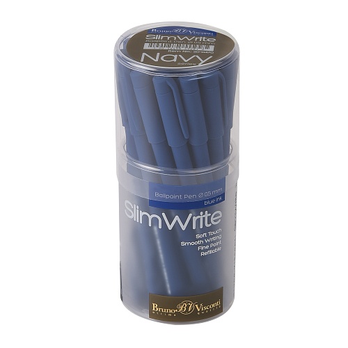 Ручка шариковая BrunoVisconti®
"SLIMWRITE" Navy
Арт. 20-0470: фото #4