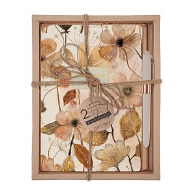 НАБОР ПОДАРОЧНЫЙ "FLORA.Pastel Blooms" (ДВЕ ТЕТРАДИ BV И РУЧКА)
Арт. 7-40-001/219-3