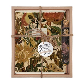 Набор подарочный "FLORA.Tropical fruits" (две тетради и ручка в тубе)
Арт. 7-48-1343-3/5