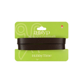 ШНУР ДЕКОРАТИВНЫЙ ИЗ ЭКОКОЖИ ПЛОСКИЙ, 10 ММ, 1 М, КОРИЧНЕВЫЙ
Арт. 2-154/97