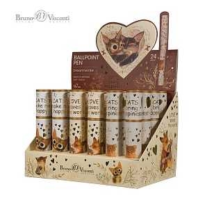 Ручка шариковая BrunoVisconti®
0.7 мм, синий
DreamWrite "LOVE ME.Сказочный день"
Арт. 20-0264/16